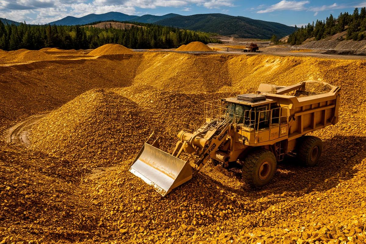 Objev století: tisíce tun zlata nalezeny ve výšce přes 1500 metrů.