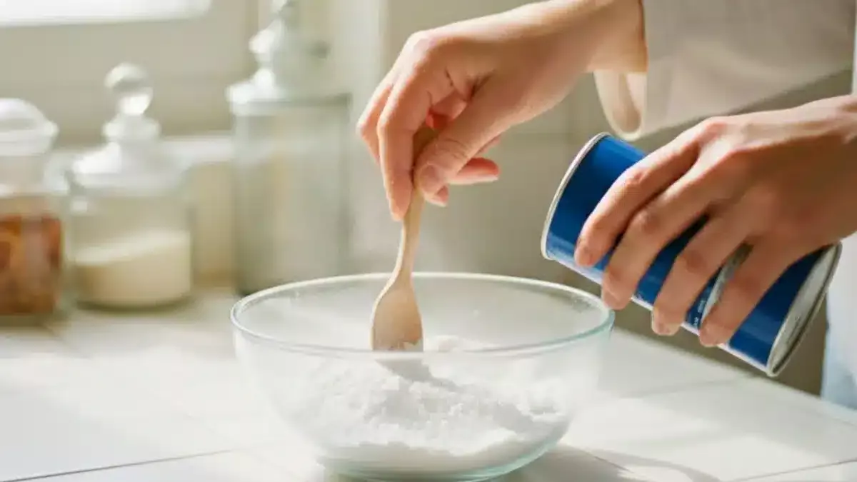 Míchání jedlé sody s talekem: proč se to doporučuje a k čemu se to používá.