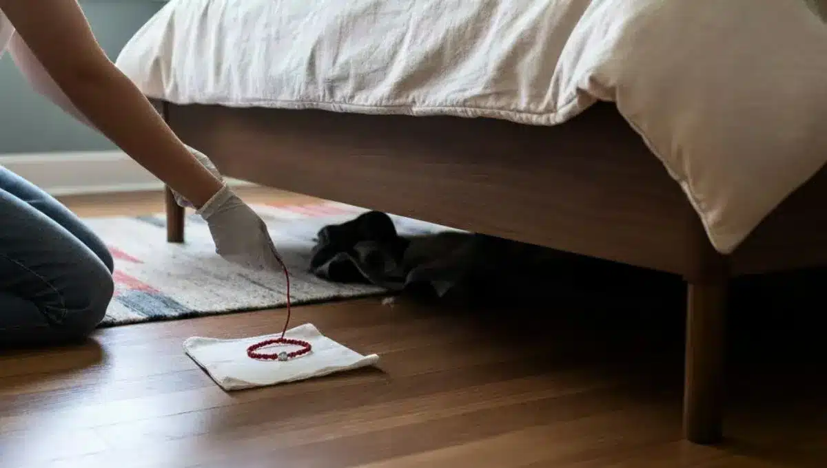 Červená stuha pod postelí: proč se doporučuje a k čemu slouží.