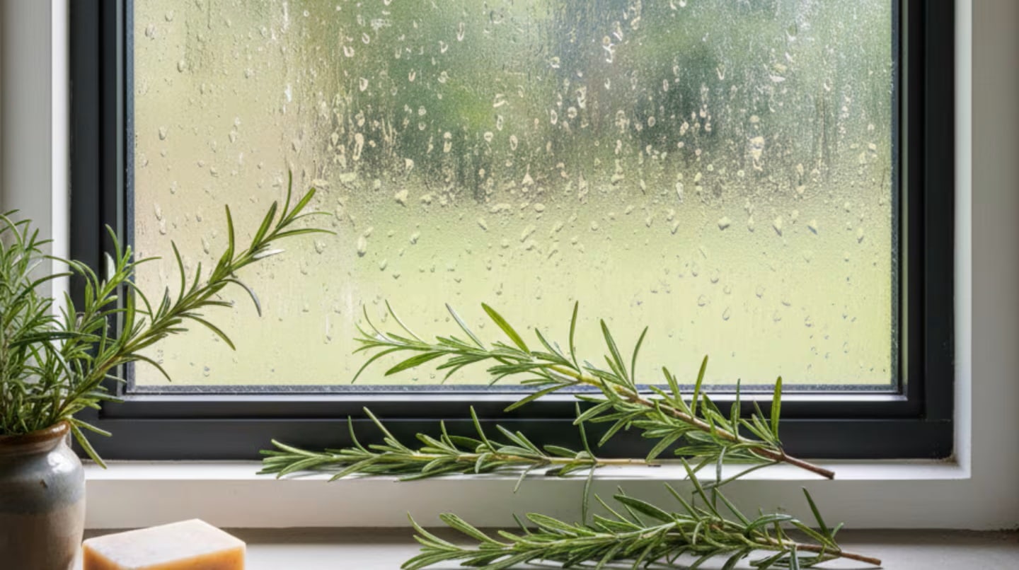 Věšáky na rozmarýn na parapetu v koupelně: proč to dělat a k čemu to je?