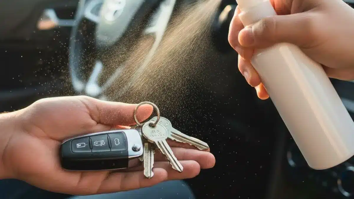Stříkání octa na klíče od auta: proč se to doporučuje a k čemu to je dobré.