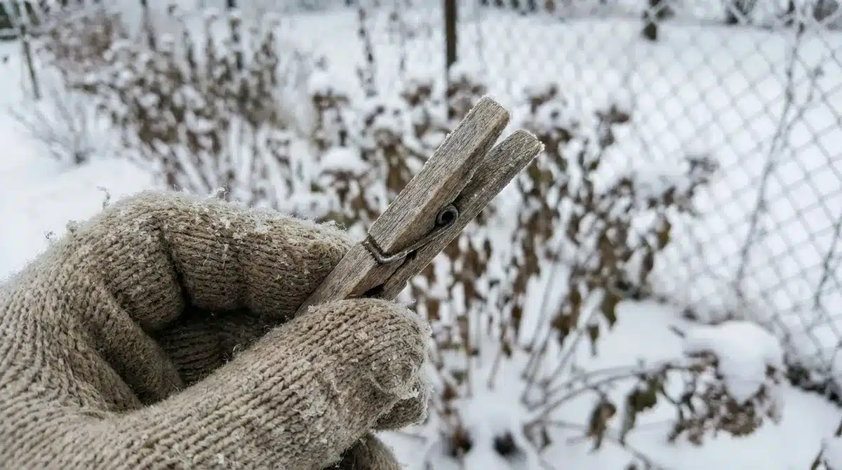Dříve lidé znali jedno zimní tajemství: malou kolíčku, která velmi pomáhá v mrazu.