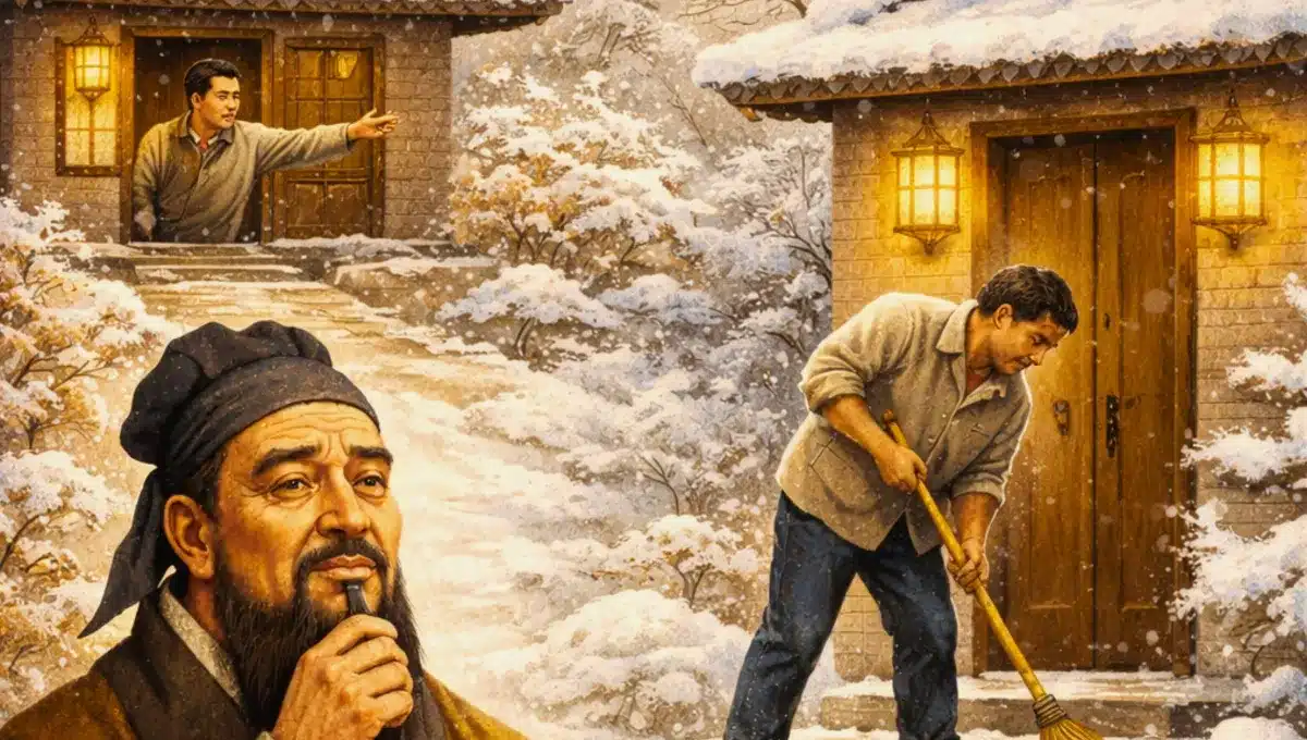 Čínská filozofie: Konfuciovo přísloví, které srovnává dům souseda se sebekritikou, nás učí důležitou lekci.