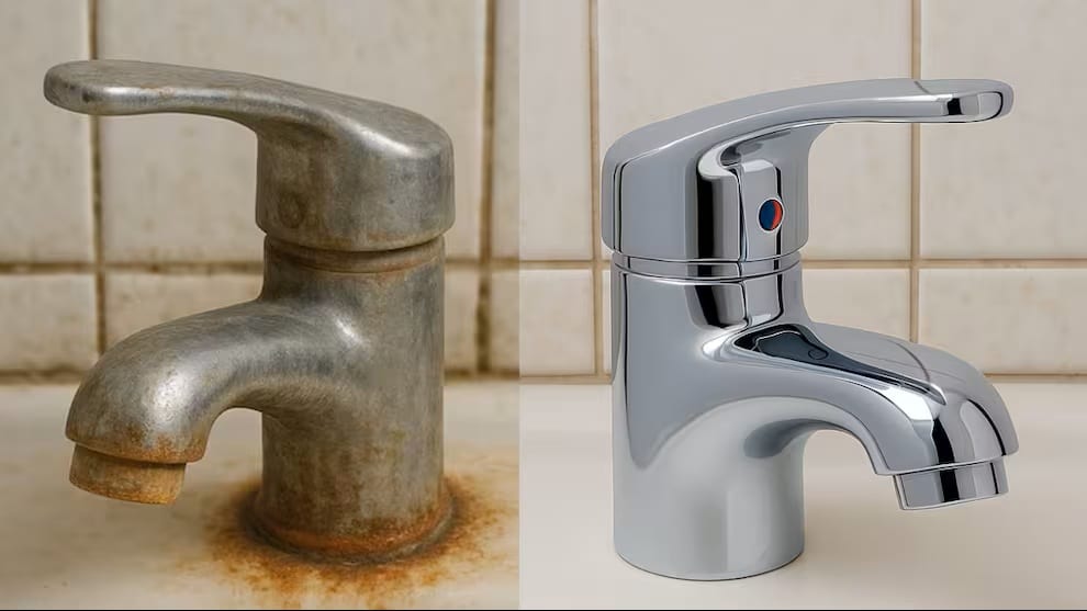 Ani ocet, ani jedlá soda: virální trik pro rychlé odstranění vodního kamene z kohoutků a žlutavých skvrn z toaletní mísy.