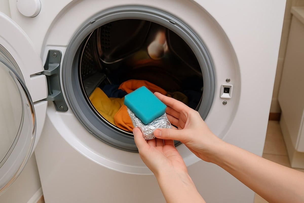 Vložení houbičky na mytí nádobí do pračky: proč je to doporučeno