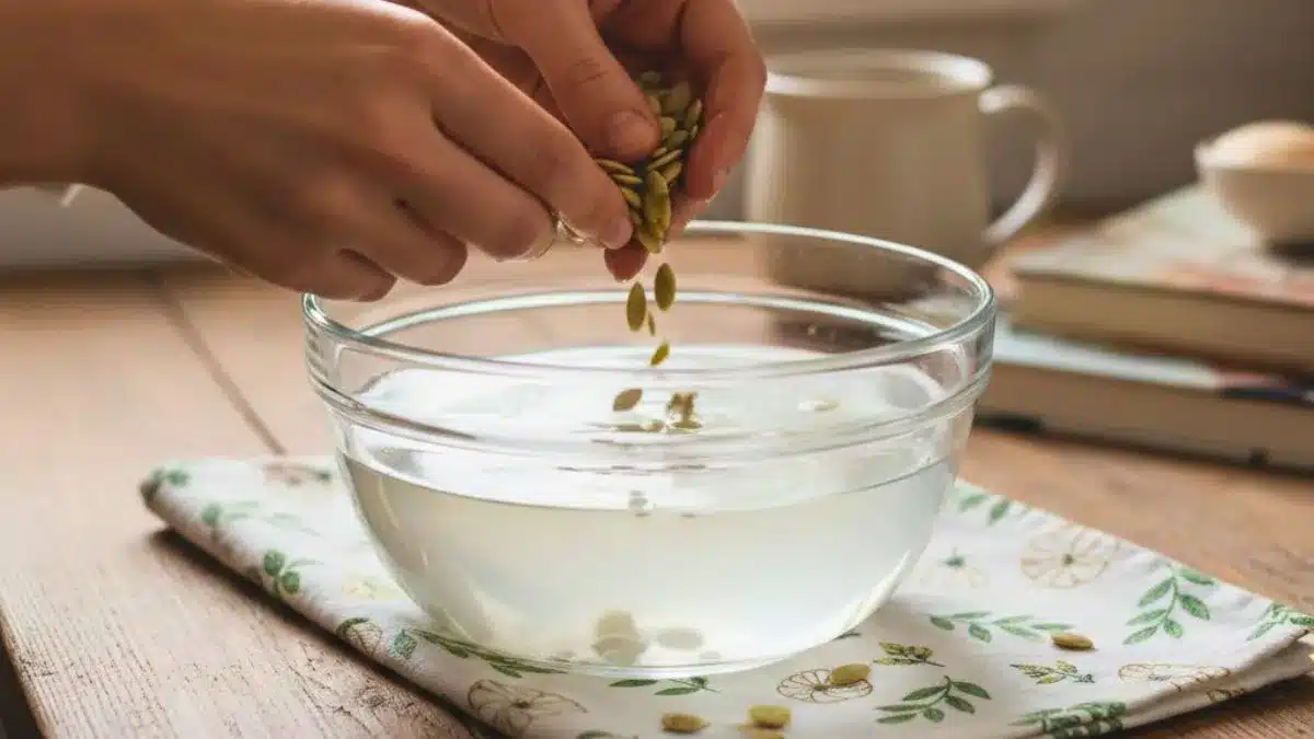 Namáčení dýňových semínek ve vodě: proč se to doporučuje a k čemu je to dobré.